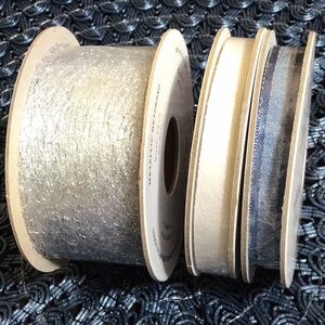 🏷 New Stampin’ Up! Silver & Blue Ribbon Bundle of 3